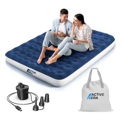 (Amazon B) Nafukovací matrace Active Era Premium Double Air Bed 203x150x22 cm + bateriové čerpad