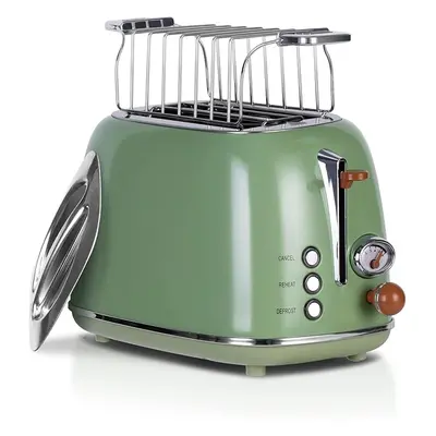 Toaster Wiltal Retro 2 plátky 6 úrovní opečení, nerez