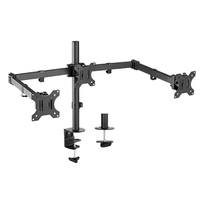 Brateck kloubový držák pro 3 monitory, pro 13"-27" do 7 kg