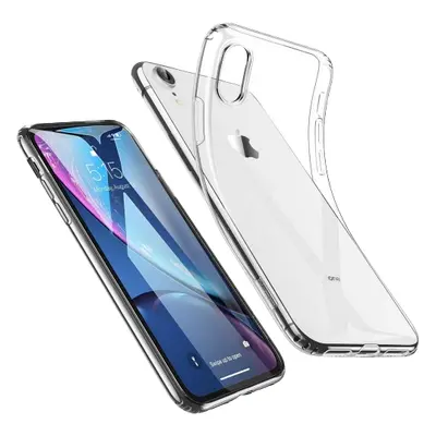 Tenký gelový obal pro iPhone XR - Transparentní