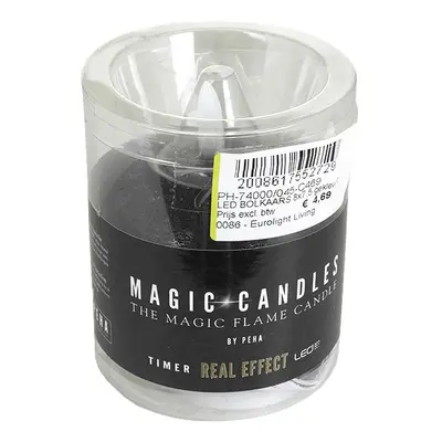 Magic Candles - LED Ball Candle - Ø 7x7cm - Black