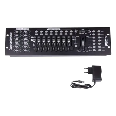 DMX ovladač, 192 kanálů DMX512 Controller Console 240 scén