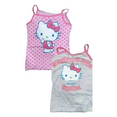 Holčičí tílka 2 ks - Hello Kitty Varianta: 122/128