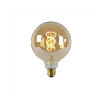 Lucide G125 - Žárovka - Ø 12,5 cm - LED - E27 - 1x5W 2200K - Amber