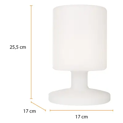 Smartwares - stolní lampa - 7 různých barev - IDE-60067