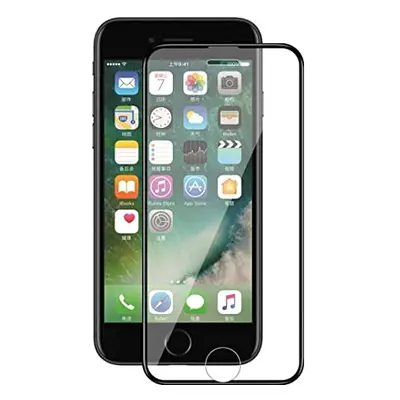 Prémiové tvrzené sklo 5D pro iPhone 6/7/8 Černé (1ks)