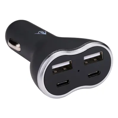 Nabíječka do auta Dunlop 4xUSB 2x USB-C 2x USB-A 871125224218