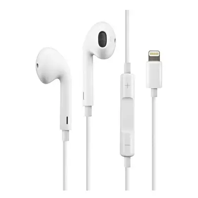 OEM sluchátka earpods s lightning konektorem Bílé V-357