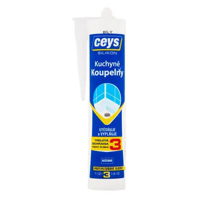 silikon sanitární 280ml BÍ CEYS 505701