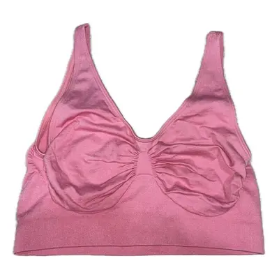 VELFORM BRA bezešvá tmavě růžová podprsenka Varianta: XXL