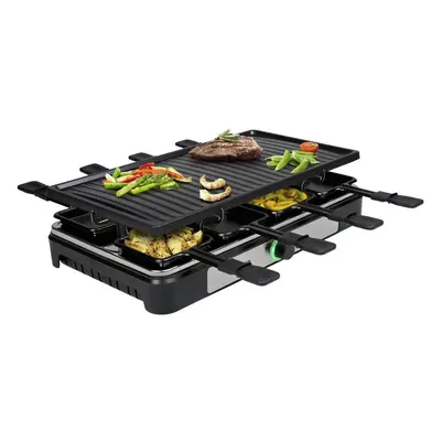 Tristar RA-2746 raclette gril 8 pánví černá