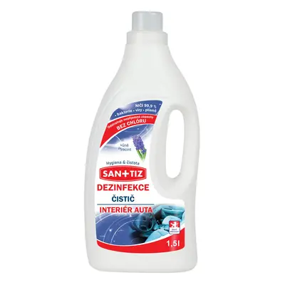 Čistící přípravek pro interiér automobilu / dezinfekce Sanitiz 1.5l - parfém Hyacint