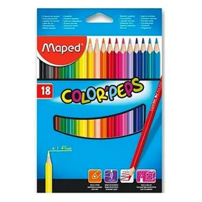 Maped - Pastelky trojhranné Color´ Peps 18 ks