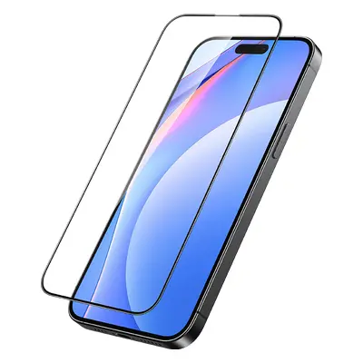 Transparentní 3D Recci ochranné tvrzené sklo displeje pro iPhone 15 PRO MAX V-7625