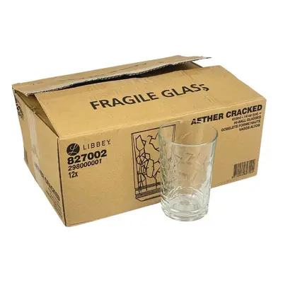 Libbey - Aether Cracked - Hi-ball sklenice na pití - 41cl - 12 ks 84916