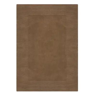 Hnědý vlněný koberec 160x230 cm – Flair Rugs