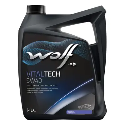 Syntetický motorový olej Wolf Vitaltech 5W-40 4l 8311192