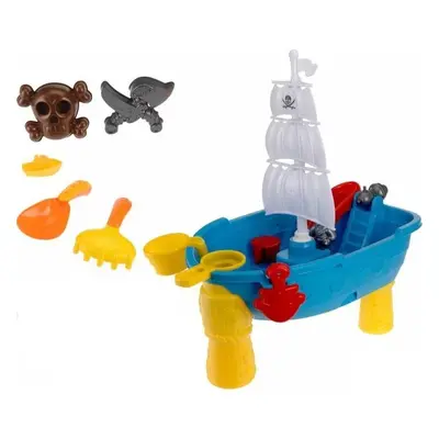 Hrací stůl ve tvaru pirátské lodi Eddy Toys 871125204815