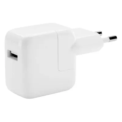 12W USB Nabíječka / adaptér pro Apple iPhone / iPad - Bílá V-387