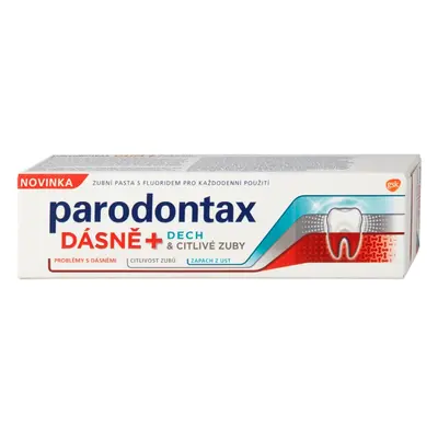 Paradontax Parodontax zubní pasta Dásně + Dech & Citlivé zuby, 75 ml