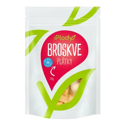 iPlody Broskve lyofilizované, plátky 30 g