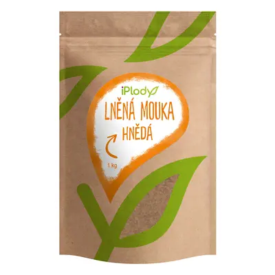 iPlody Lněná mouka hnědá 1 kg