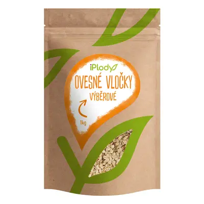 iPlody Ovesné vločky výběrové 1 kg