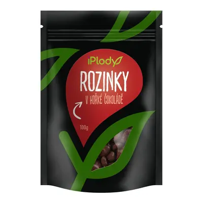 iPlody Rozinky v hořké čokoládě 100 g