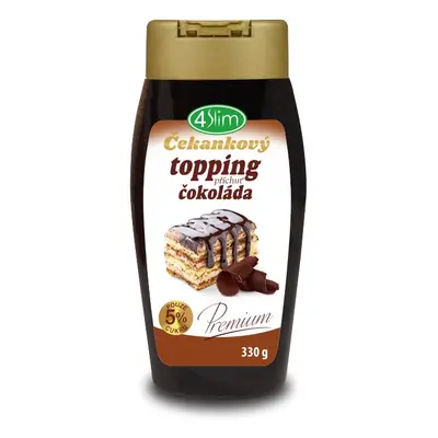 4Slim Čekankový topping čokoláda 330 g