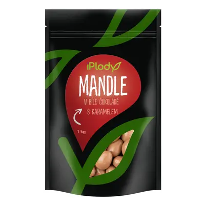 iPlody Mandle v bílé čokoládě s karamelem 1 kg