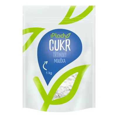 iPlody Třtinový cukr moučka 1 kg