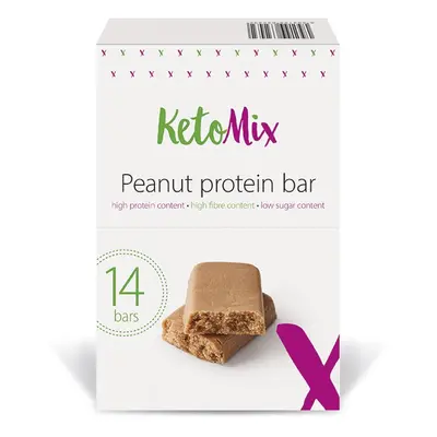 KetoMix Proteinové arašídové tyčinky 14 x 40 g