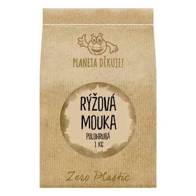 iPlody Rýžová mouka polohrubá 1 kg