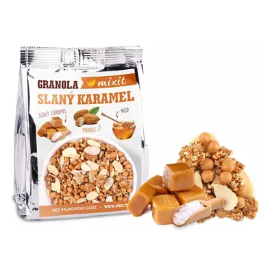 Mixit Granola z pece - Slaný karamel do kapsy 70 g