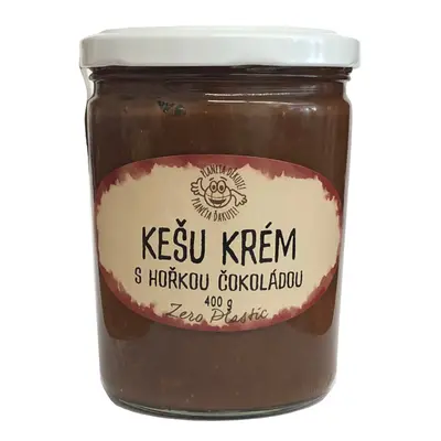 iPlody Kešu krém s hořkou čokoládou 400 g