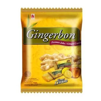 Gingerbon Zázvorové bonbony s medem a citronem 125g