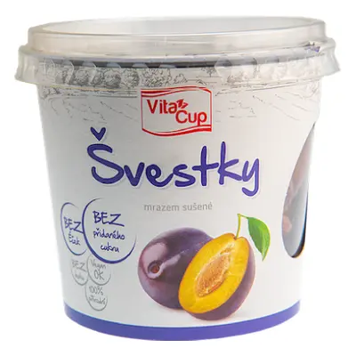 VitaCup Švestky lyofilizované 35g