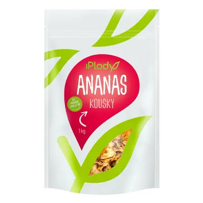 iPlody Ananas sušený, kousky 1 kg