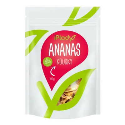 iPlody Ananas sušený, kousky 100 g