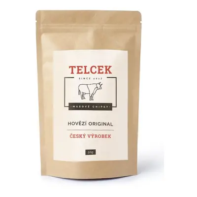 Telcek Hovězí Chipsy Originál 50 g