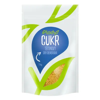 iPlody Třtinový cukr Dry Demerara 1 kg