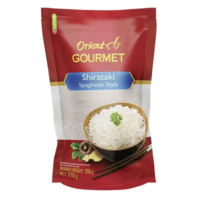 Orient Gourmet Shirataki ve tvaru špaget v nálevu 270 g