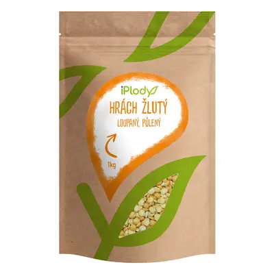 iPlody Hrách žlutý loupaný, půlený 1 kg