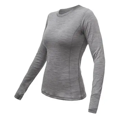 SENSOR MERINO BOLD dámské triko dl.rukáv cool gray