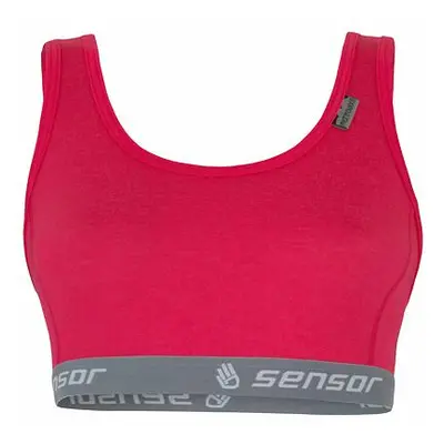 SENSOR MERINO ACTIVE dámská podprsenka magenta