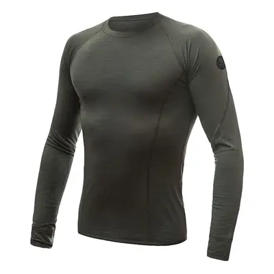 SENSOR MERINO AIR pánské triko dl.rukáv olive green