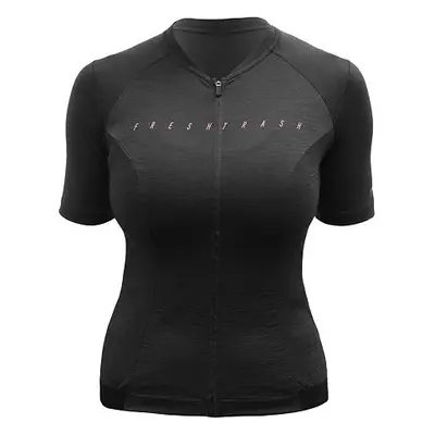 FRESH TRASH FT WOMEN'S LITE MERINO JERSEY TRUE BLACK