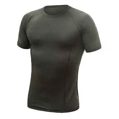 SENSOR MERINO AIR pánské triko kr.rukáv olive green