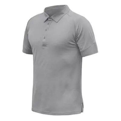 SENSOR MERINO ACTIVE POLO pánské triko kr.rukáv šedá