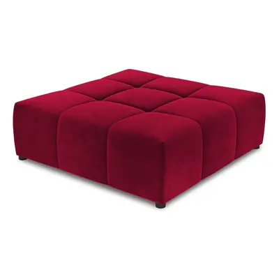 Červený sametový modul pohovky Rome Velvet - Cosmopolitan Design